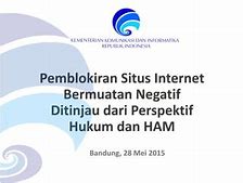 Pemblokiran Situs Negatif